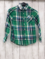Preview: Tom tailor  Hemd Gr. 122  grün petrol blau weiß kariert 