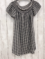Preview: Hollister  Sommerkleid  Gr. 152  schwarz weiß kariert gesmokter Bund 