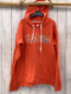 Preview: Billabong  Pullover  Gr. 170/176  orange Kapuze bunte Blumenschrift weißes Band 