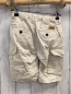 Preview: Vingino Shorts  Gr. 134  beige aufgesetzte Taschen Bund verstellbar 