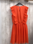 Preview: We Kleid Gr. 146  orange Plissee