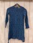 Preview: Boden  Kleid  Gr. 98  blau Blumen 
