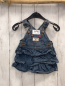 Preview: oshkosh Kleid  Gr. 74  blau Jeans Rüschen orange Nähte 