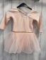 Preview: H&M  Ballettrikot  Gr. 110  rosa Tüllrock mit Glitzerpunkten 