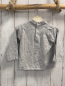 Preview: Obaibi  Langarmshirt  Gr. 86  grau hellgraue Streifen