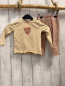 Preview: noppies 2tlg Langarmshirt + Leggings Gr. 74  beige Blumen