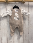 Preview: 2tlg  Strampler + Langarmbody  Gr. 56  beige Winnie Puuh + Ferkel + weiß Winnie Puuh Motive 