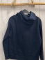 Preview: Just Hoods  Pullover  Gr. 158/164  blau Kapuze hellgraue Schrift 