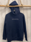 Preview:   Pullover  Gr. 158/164  blau Kapuze weiße Schrift 