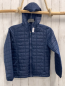 Preview: Lands´ End  Jacke  Gr. 146/152  blau gestppt Kapuze 