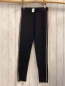 Preview: Zara  Leggings Gr.M schwarz silber Glitzersteine an der Seite 