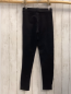 Preview: Zara  Leggings Gr.M schwarz silber Glitzersteine an der Seite 