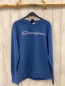 Preview: Champion Pullover Gr. 164  blau weiße Schrift
