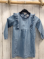 Preview: Noppies  Kleid  Gr. 92  blau Jeans Rüschen 