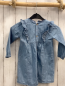 Preview: Noppies  Kleid  Gr. 92  blau Jeans Rüschen 