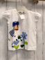 Preview:  T-Shirt  Gr. 92  weiß Mädchen mit Gießkanne + Blumen 