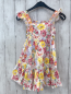 Preview:  Kleid Gr. 110  weiß bunte Blumen