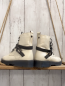 Preview: Gioseppp Boots  Gr. 34  creme graue Schnürsenkel + Sohle 