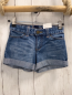 Preview: GAP  Shorts  Gr. 110  blau Jeans Umschlag Bund verstellbar 
