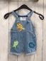 Preview: Next  Playsuit  Gr. 74  blau Jeans Meerestiere 