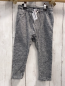 Preview: Next  Hose  Gr. 92  grau meliert weiße Kordel