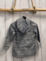 Preview: next Pullover Gr. 98  grau meliert Kapuze