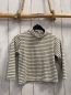 Preview: uniqlo Pullover Gr. 98  weiß graue Streifen