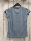 Preview: Felix Bühler  T-Shirt  Gr. 134/140  hellblau Pferd aus goldenen Glitzerpunkten 