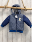 Preview: Esprit neu  Winterjacke  Gr. 62  grau blaue Ärmel Streifenbund NP 49,99 € 