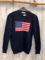 Preview: H&M Pullover  Gr. 152  blau Strick amerikanische Flagge 