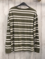 Preview: neu H&M  Langarmshirt  Gr. 170  kiwi weiße Streifen hellgrüneSchrift 