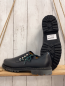 Preview: Goiser  Trachtenschuhe  Gr. 43  schwarz seitliche Schnürung mit grünem Schnürsenkel