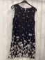 Preview: Bonita  Kleid Gr. 40  schwarz weiße Blumen 