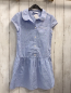 Preview: Next  Kleid  Gr. 128  hellblau weß kariert 