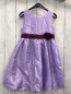Preview: H&M Kleid  Gr. 128  lavendel brombeere Gürtelband mit Rosette 