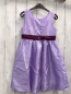 Preview: H&M Kleid  Gr. 128  lavendel brombeere Gürtelband mit Rosette 