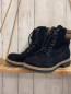 Preview: Landrover  Boots  Gr. 37  schwarz brauner Bund 