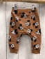 Preview: H&M  Jogginghose  Gr. 68  braun Micky Mouse Köpfe 
