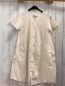 Preview: Zara  Kleid  Gr. 134  creme Struktur 