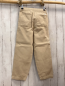 Preview: Zara  Hose  Gr. 128  beige Gummizugbund mit Band 