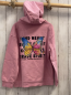 Preview: Waikiki  Pullover  Gr. 134  rosa Kapuze Schrift Schmetterling 