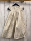 Preview: Next  Kleid  Gr. 110  creme goldene glänzende Punkte 