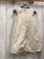 Preview: Next  Kleid  Gr. 110  creme goldene glänzende Punkte 