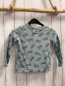 Preview: H&M  Langarmshirt  Gr. 110  mint graue Traktoren