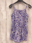 Preview: Name it  Playsuit  Gr. 128  flieder lila weiße Blumen 