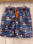 Preview: Disney  Badeshorts  Gr. 98  blau bunte Streifen Micky Mouse 