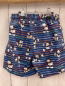 Preview: Disney  Badeshorts  Gr. 98  blau bunte Streifen Micky Mouse 