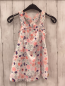 Preview: Sergent Major  Kleid  Gr. 104  weiß Blumen Rüschenbund 