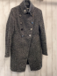 Preview: Mexx  Mantel  Gr. 40  schwarz grau gemustert große Knöpfe 