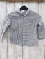 Preview: H&M  Hemd  Gr. 92  grau weiße Streifen
